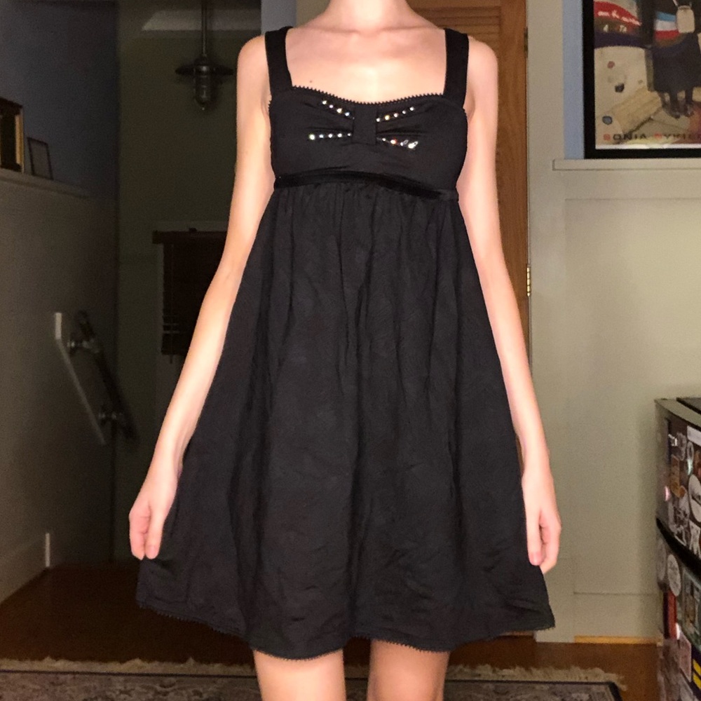 Betsey Johnson Empire Waist Swim Dress